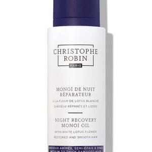 NIGHT RECOVERY MONOÏ OIL WITH WHITE LOTUS FLOWER by Christophe Robin
